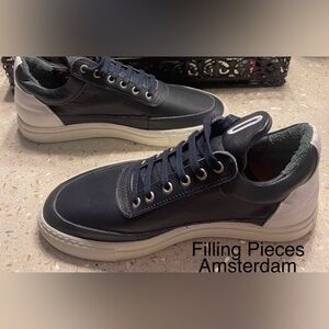 Filling Pieces Men's Dark Blue Sneakers